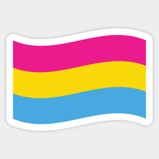 Pansexual pride flag Sticker